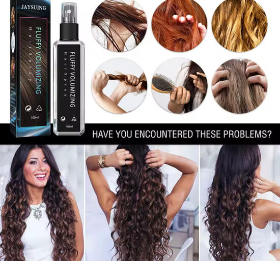 Uniwersalny spray do włosów dla objętości i blasku