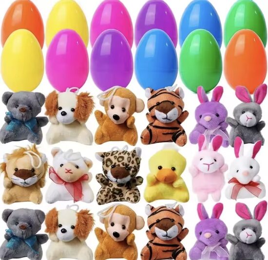 Uniwersalny zestaw wielkanocnych zabawek